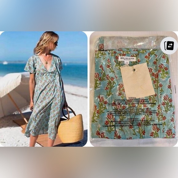 NWT INDIA COLLECTION BY EMERSON FRY.
Tuesday Flowers Francina Caftan.
Size XS. - Picture 3 of 3